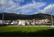 10 March 2020; A general view of Pod Malim Brdom prior to a Republic of Ireland Women training session in Petrovac, Montenegro. Photo by Stephen McCarthy/Sportsfile