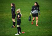 10 March 2020; Hannah Tobin-Jones, team masseuse, during a Republic of Ireland Women training session at Pod Malim Brdom in Petrovac, Montenegro. Photo by Stephen McCarthy/Sportsfile