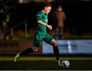 8 March 2020; Dean Casey of Cabinteely during the EA Sports Cup First Round match between Cabinteely and Crumlin United at Stradbrook in Blackrock, Dublin. Photo by Ben McShane/Sportsfile
