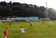 11 March 2020; A general view of the action during the UEFA Women's 2021 European Championships Qualifier match between Montenegro and Republic of Ireland at Pod Malim Brdom in Petrovac, Montenegro. Photo by Stephen McCarthy/Sportsfile