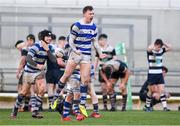 11 March 2020; Conor Goode of Garbally College celebrates after the final whistle at the Top Oil Connacht Schools Senior A Cup Final match between Garbally College and Sligo Grammar at The Sportsground in Galway. Photo by Matt Browne/Sportsfile