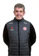 10 March 2020; Tyrone team attendant Michael McCaughey during a Tyrone Football squad portraits session at the Tyrone GAA School of Excellence in Garvaghy, Tyrone. Photo by Oliver McVeigh/Sportsfile