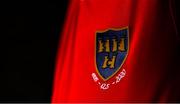 12 March 2020; Shelbourne FC crest during the 2020 Women's National League photocall at FAI HQ in Abbotstown, Dublin. Photo by Eóin Noonan/Sportsfile