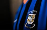 12 March 2020; Athlone Town AFC crest during the 2020 Women's National League photocall at FAI HQ in Abbotstown, Dublin. Photo by Eóin Noonan/Sportsfile