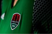 12 March 2020; Cork City Womens FC crest during the 2020 Women's National League photocall at FAI HQ in Abbotstown, Dublin. Photo by Eóin Noonan/Sportsfile