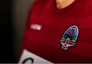 12 March 2020; Galway Women's FC crest during the 2020 Women's National League photocall at FAI HQ in Abbotstown, Dublin. Photo by Eóin Noonan/Sportsfile