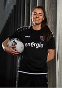 12 March 2020; Lauren Dwyer of Wexford Youths Women's FC at the 2020 Women's National League photocall at FAI HQ in Abbotstown, Dublin. Photo by Eóin Noonan/Sportsfile