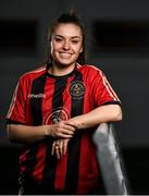 12 March 2020; Abbie Brophy of Bohemian FC at the 2020 Women's National League photocall at FAI HQ in Abbotstown, Dublin. Photo by Eóin Noonan/Sportsfile