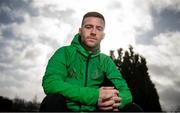 12 March 2020; Jack Byrne poses for a portrait at a Shamrock Rovers Media Event in Roadstone Group Sports Club in Kingswood, Dublin. Photo by Eóin Noonan/Sportsfile