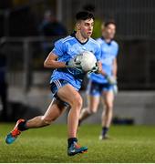 6 March 2020; Lorcan O'Dell of Dublin during the EirGrid Leinster GAA Football U20 Championship Final match between Laois and Dublin at Netwatch Cullen Park in Carlow. Photo by Matt Browne/Sportsfile