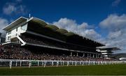 12 March 2020; A general view of the Main Grandstand on Day Three of the Cheltenham Racing Festival at Prestbury Park in Cheltenham, England. Photo by Harry Murphy/Sportsfile