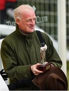 12 March 2020; Trainer Willie Mullins after sending out Min to win the Ryanair Chase on Day Three of the Cheltenham Racing Festival at Prestbury Park in Cheltenham, England. Photo by Harry Murphy/Sportsfile