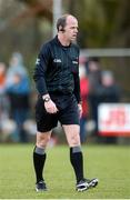 8 March 2020; Referee Aiden Ferguson during the Allianz Hurling League Round 3A Final match between Armagh and Donegal at Páirc Éire Óg in Carrickmore, Tyrone. Photo by Oliver McVeigh/Sportsfile
