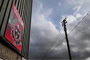 13 March 2020; A general view of Dalymount Park, home of Bohemian Football Club. Following directives from the Irish Government and the Department of Health the majority of the country's sporting associations have suspended all activity until March 29, in an effort to contain the spread of the Coronavirus (COVID-19). Photo by Stephen McCarthy/Sportsfile