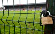 13 March 2020; A general view of Dalymount Park, home of Bohemian Football Club. Following directives from the Irish Government and the Department of Health the majority of the country's sporting associations have suspended all activity until March 29, in an effort to contain the spread of the Coronavirus (COVID-19). Photo by Stephen McCarthy/Sportsfile
