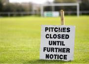 13 March 2020; A general view of St Mochtas Football Club in Porterstown, Dublin 15. Following directives from the Irish Government and the Department of Health the majority of the country's sporting associations have suspended all activity until March 29, in an effort to contain the spread of the Coronavirus (COVID-19). Photo by Ramsey Cardy/Sportsfile