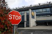 13 March 2020; A general view of Croke Park Stadium. Following directives from the Irish Government and the Department of Health the majority of the country's sporting associations have suspended all activity until March 29, in an effort to contain the spread of the Coronavirus (COVID-19). Photo by Ramsey Cardy/Sportsfile