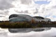13 March 2020; A general view of The Aviva Stadium. Following directives from the Irish Government and the Department of Health the majority of the country's sporting associations have suspended all activity until March 29, in an effort to contain the spread of the Coronavirus (COVID-19). Photo by Sam Barnes/Sportsfile