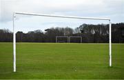 13 March 2020; Soccer goalposts are seen on the public pitches in the Phoenix Park. Following directives from the Irish Government and the Department of Health the majority of the country's sporting associations have suspended all activity until March 29, in an effort to contain the spread of the Coronavirus (COVID-19). Photo by Brendan Moran/Sportsfile