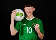9 November 2018; Louie Barry during a Republic of Ireland U16's portrait session at Hotel Tralee in, Kerry. Photo by Domnick Walsh/Sportsfile