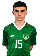 9 November 2018; Lee Harkin during a Republic of Ireland U16's portrait session at Hotel Tralee in, Kerry. Photo by Domnick Walsh/Sportsfile