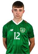 9 November 2018; Adam Wells during a Republic of Ireland U16's portrait session at Hotel Tralee in, Kerry. Photo by Domnick Walsh/Sportsfile