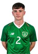 9 November 2018; Gavin O'Brien during a Republic of Ireland U16's portrait session at Hotel Tralee in, Kerry. Photo by Domnick Walsh/Sportsfile