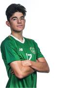 10 November 2018; Anselmo Garcia MacNulty during a Republic of Ireland U17's Portrait Session at Citywest Hotel in Dublin. Photo by Eóin Noonan/Sportsfile