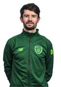 10 November 2018; John Flynn, Physiotherapist, during a Republic of Ireland U17's Portrait Session at Citywest Hotel in Dublin. Photo by Eóin Noonan/Sportsfile