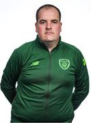 10 November 2018; Gary Power, kit opperations, during a Republic of Ireland U17's Portrait Session at Citywest Hotel in Dublin. Photo by Eóin Noonan/Sportsfile