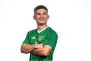 10 November 2018; Séamas Keogh during a Republic of Ireland U17's Portrait Session at Citywest Hotel in Dublin. Photo by Eóin Noonan/Sportsfile