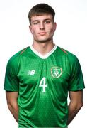 10 November 2018; Cian Kelly during a Republic of Ireland U17's Portrait Session at Citywest Hotel in Dublin. Photo by Eóin Noonan/Sportsfile