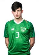 10 November 2018; James Furlong during a Republic of Ireland U17's Portrait Session at Citywest Hotel in Dublin. Photo by Eóin Noonan/Sportsfile