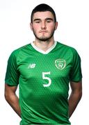 10 November 2018; Luke Turner during a Republic of Ireland U17's Portrait Session at Citywest Hotel in Dublin. Photo by Eóin Noonan/Sportsfile