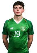 10 November 2018; Sean Kennedy during a Republic of Ireland U17's Portrait Session at Citywest Hotel in Dublin. Photo by Eóin Noonan/Sportsfile