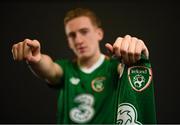 12 November 2018; Ronan Curtis during a Republic of Ireland portrait session at their team hotel in Dublin. Photo by Stephen McCarthy/Sportsfile