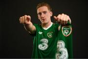 12 November 2018; Ronan Curtis during a Republic of Ireland portrait session at their team hotel in Dublin. Photo by Stephen McCarthy/Sportsfile