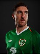 3 September 2018; Stephen Ward during a Republic of Ireland portrait session at their team hotel in Dublin. Photo by Stephen McCarthy/Sportsfile