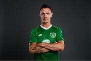 24 May 2018; Shaun Williams during a Republic of Ireland portrait session at their team hotel in Dublin. Photo by Stephen McCarthy/Sportsfile