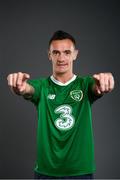 24 May 2018; Shaun Williams during a Republic of Ireland portrait session at their team hotel in Dublin. Photo by Stephen McCarthy/Sportsfile