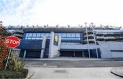 15 March 2020; A general view of Croke Park Stadium. Following directives from the Irish Government and the Department of Health the majority of the country's sporting associations have suspended all activity until March 29, in an effort to contain the spread of the Coronavirus (COVID-19). Photo by Sam Barnes/Sportsfile