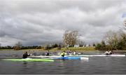 15 March 2020; A general view during a Junior 'A' K1 Training session at Salmon Leap Canoe Club in Leixlip, Co Kildare. Photo by Sam Barnes/Sportsfile