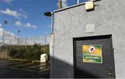 15 March 2020; A general view of Pairc Sean MacCumhaills in Ballybofey, Donegal. Following directives from the Irish Government and the Department of Health the majority of the country's sporting associations have suspended all activity until March 29, in an effort to contain the spread of the Coronavirus (COVID-19).  Photo by Oliver McVeigh/Sportsfile