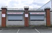 15 March 2020; A general view of St Conleth's Park in Newbridge, Kildare, at a time when Kildare should have been playing against Cavan in a Allianz Football League Division 2 Round 6 game. Following directives from the Irish Government and the Department of Health the majority of the country's sporting associations have suspended all activity until March 29, in an effort to contain the spread of the Coronavirus (COVID-19).  Photo by Piaras Ó Mídheach/Sportsfile