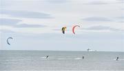 16 March 2020; A general view of kitesurfers on Dollymount Strand in Clontarf, Dublin. Photo by Sam Barnes/Sportsfile