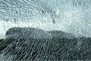 17 March 2020; The Aviva Stadium in Dublin, one of 12 stadiums across Europe due to host UEFA EURO 2020, is seen through cracked glass. Following UEFA's meeting to discuss the upcoming tournament amid the on-going global pandemic of Coronavirus (COVID-19), the decision has been taken to postpone the tournament until June 2021. Dublin is scheduled to host three group games and one round 16 game at the Aviva Stadium. Photo by Stephen McCarthy/Sportsfile