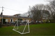 17 March 2020; The Aviva Stadium in Dublin, one of 12 stadiums across Europe due to host UEFA EURO 2020, is seen from Havelock Square. Following UEFA's meeting to discuss the upcoming tournament amid the on-going global pandemic of Coronavirus (COVID-19), the decision has been taken to postpone the tournament until June 2021. Dublin is scheduled to host three group games and one round 16 game at the Aviva Stadium. Photo by Stephen McCarthy/Sportsfile