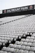 17 March 2020; Dalymount Park in Dublin, home of Bohemian FC. The grounds redevelopment is seen as one of the legacy projects to be created by Ireland’s hosting of UEFA EURO 2020. Following UEFA's meeting to discuss the upcoming tournament amid the on-going global pandemic of Coronavirus (COVID-19), the decision has been taken to postpone the tournament until June 2021. Dublin, one of 12 host cities across Europe, is due to host UEFA EURO 2020. The Aviva Stadium is scheduled to host three group games and one round 16 game. Photo by Stephen McCarthy/Sportsfile