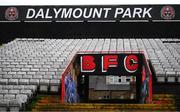 17 March 2020; Dalymount Park in Dublin, home of Bohemian FC. The grounds redevelopment is seen as one of the legacy projects to be created by Ireland’s hosting of UEFA EURO 2020. Following UEFA's meeting to discuss the upcoming tournament amid the on-going global pandemic of Coronavirus (COVID-19), the decision has been taken to postpone the tournament until June 2021. Dublin, one of 12 host cities across Europe, is due to host UEFA EURO 2020. The Aviva Stadium is scheduled to host three group games and one round 16 game. Photo by Stephen McCarthy/Sportsfile