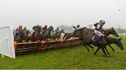 17 March 2020; A general view of the runners and riders during the Adare Manor Opportunity Handicap Hurdle at Down Royal in Lisburn, Co Down. Photo by Oliver McVeigh/Sportsfile